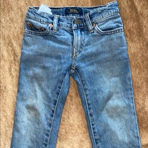 Toddler boy polo jeans